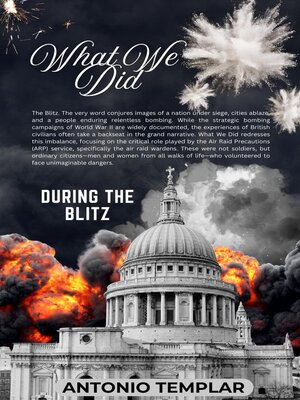 cover image of What We Did